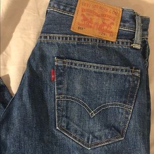 Levi’s white oak cone jeans